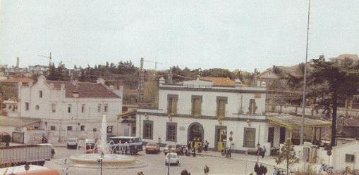 Villalba. Patio de la estación. Años 80.jpeg