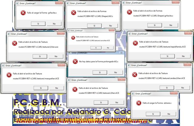 Errores en Ruta RETIRO LA CARLOTA.jpg (198.92 KiB) Visto 94472 veces Errores en Ruta RETIRO LA CARLOTA.jpg